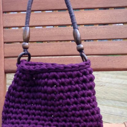 Chunky textile yarn bag