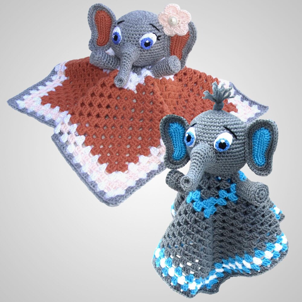 Dumbo crochet blanket online pattern