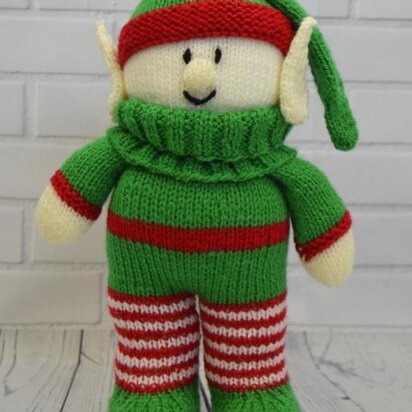Festive Friends Elf - knitting pattern