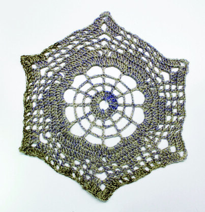 Crochet Shawl in Bergere de France Unic - Downloadable PDF