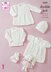 Jacket, Matinee Coat, Angel Top, Hat, Bootees & Blanket in King Cole Comfort Baby DK  - 5359 - Downloadable PDF