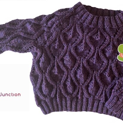 Leaf Lace Children's Jumper