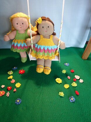 Flower girls dolls