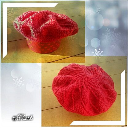 Fashion beret hat for girls