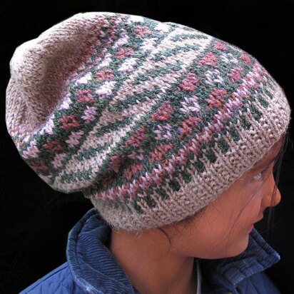 Berry Picking Slouchy Hat