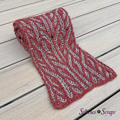 Rust and Shadows Scarf