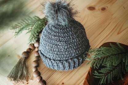 Extended Half Double Crochet Hat