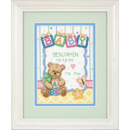 Dimensions Baby Blocks Cross Stitch Kit