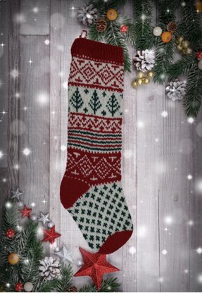 Vintage Christmas Stocking