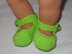 Baby High Back Garter Stitch Shoes