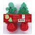 R&M Double Sided Christmas Pastry & Cookie Stamps Set of 4