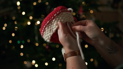 Santa Hat Knitting Pattern