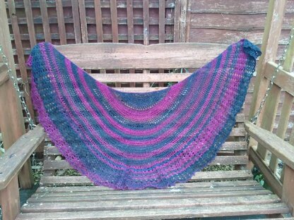 Lavender's Blue, Dilly Dilly Shawl