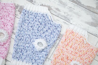 DK crochet sweaters for small dog breeds