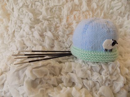 Premature Baby Sheep Hat