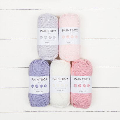 Paintbox Yarns Baby DK 5er Farbset