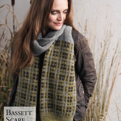 Bassett Scarf in Rowan Moordale - ZB297-00015-UK - Downloadable PDF