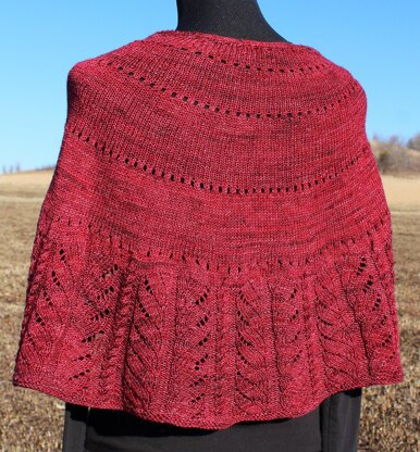 Prairie Fire Shawl