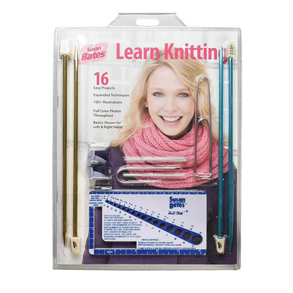 Susan Bates Learn Knitting Kit