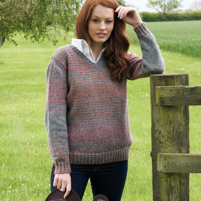 Forever Sweater in Rowan Felted Tweed Colour - Downloadable PDF