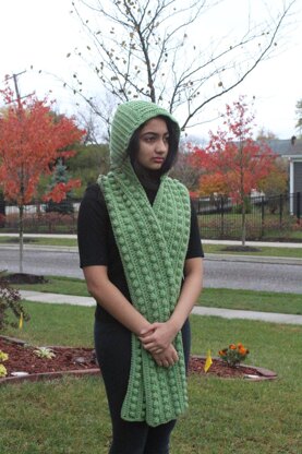 Hooded Scarf Pattern