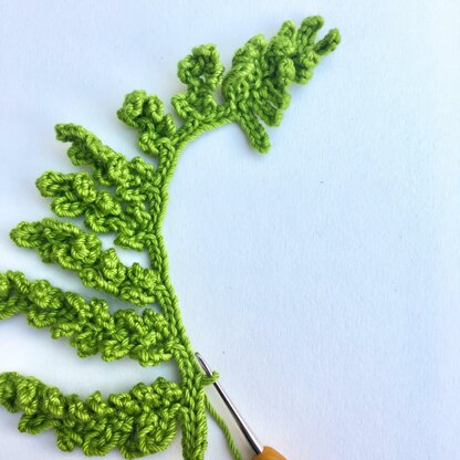 Crochet Fern Crochet pattern by South Devon Stitches | LoveCrafts