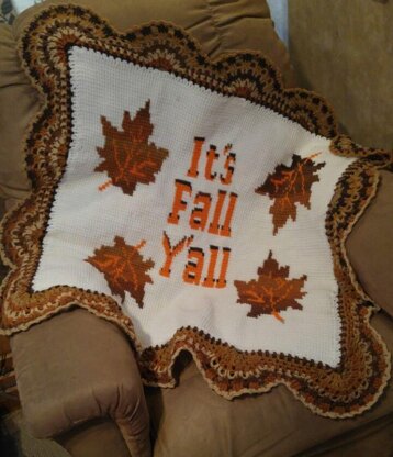 It's Fall Y'all Crochet Pattern & Charts