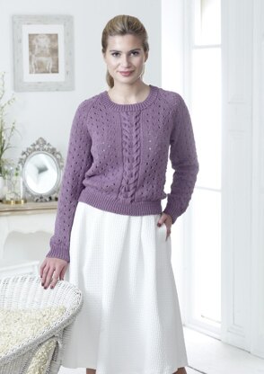 Sweater & Cardigan in King Cole Cottonsoft DK - 5127pdf - Downloadable PDF