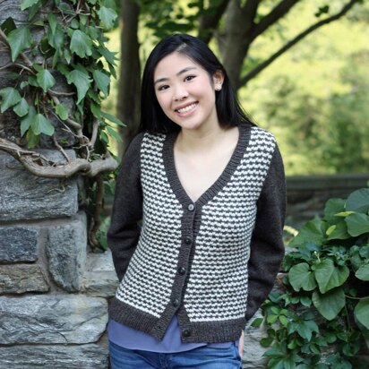 Houndstooth Cardigan