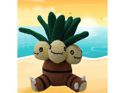 Crochet Pattern Pokémon Exeggutor!