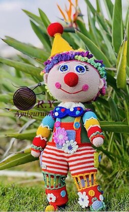 Amigurumi Super clown