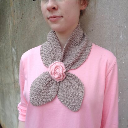 Rose Ascot Scarf