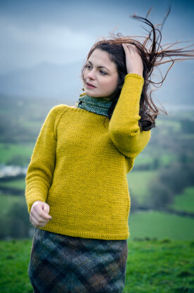 Arela Back Buttoned Cardigan in The Fibre Co. Cumbria - Downloadable PDF