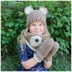 Honey Bear Hat Set