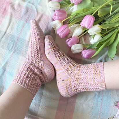 Most Ardently Socks - knitting pattern