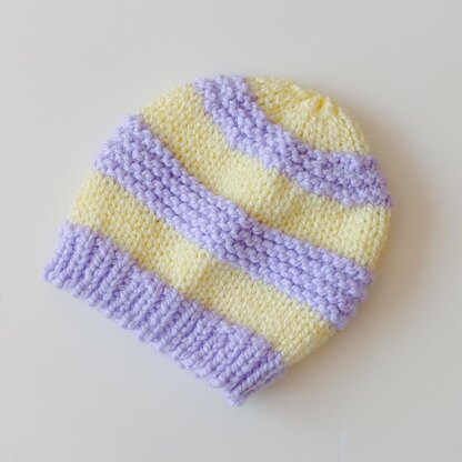 Lilac Blossom Hat for Baby