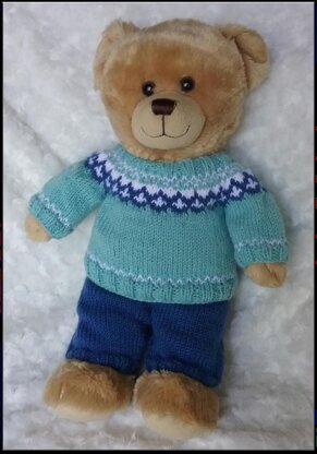 Teddy bear Nordic outfit