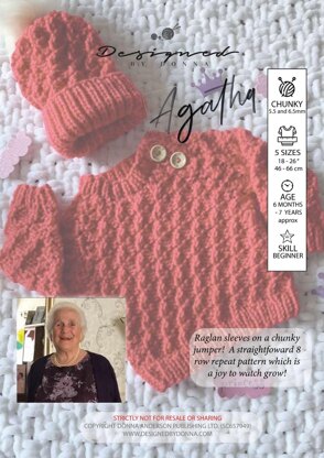 "Agatha" Chunky Knitting Pattern