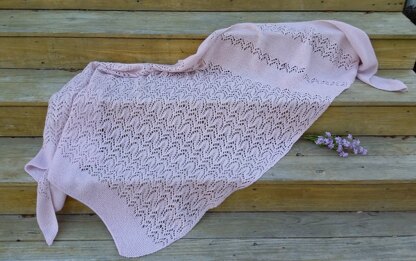 Pearl Pink Instyle Shawl