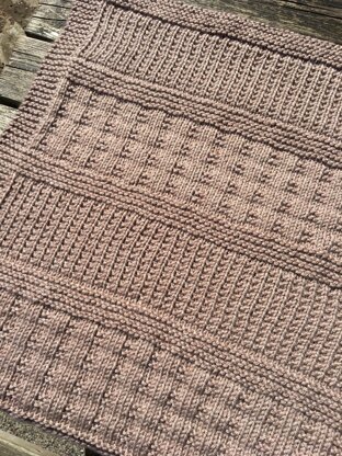 Stripe and Easy Blanket