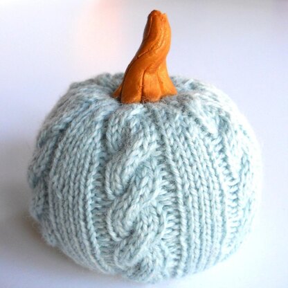 Cable Stitch Pumpkin