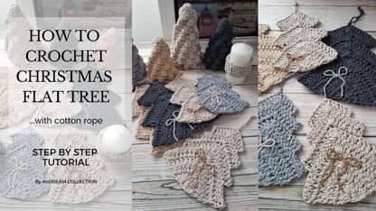 Christmas Flat Tree Ornaments