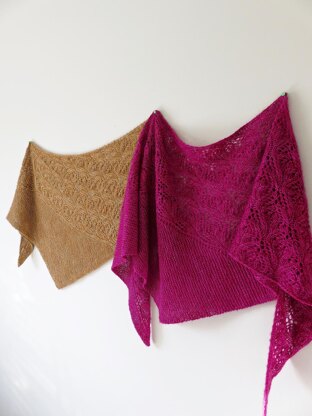 Peace Flower Shawl