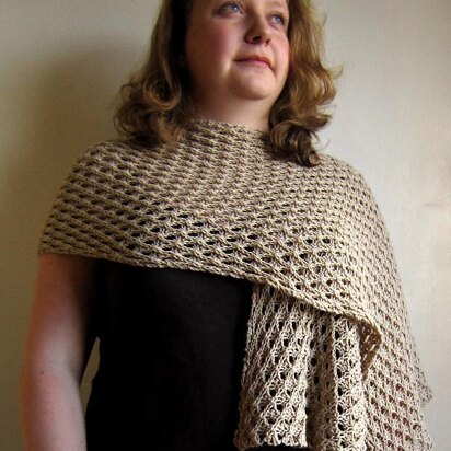 Summer Trellis Shawl