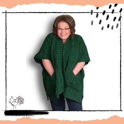 Creekside Crochet Ruana