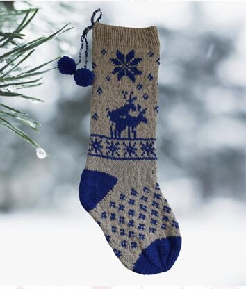 Humping Moose Christmas Stocking