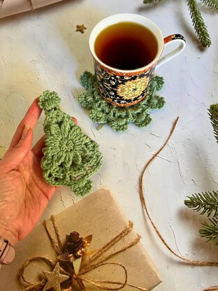 Regally Yours Coasters + Bonus Tree