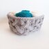 Cabled Basket Weave Bowl