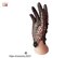 Black lace finger gloves