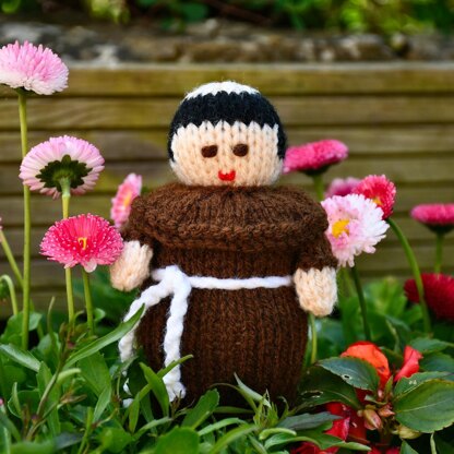 Medieval Monk Doll Knitting Pattern - Toy Knitting Pattern